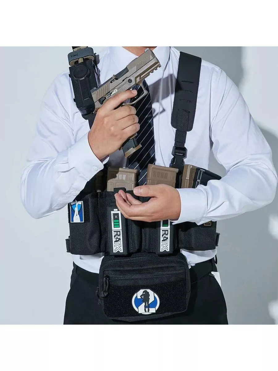 Тактический жилет Rhino Rescue (черный) с доставкой по России | BreadyФото 16