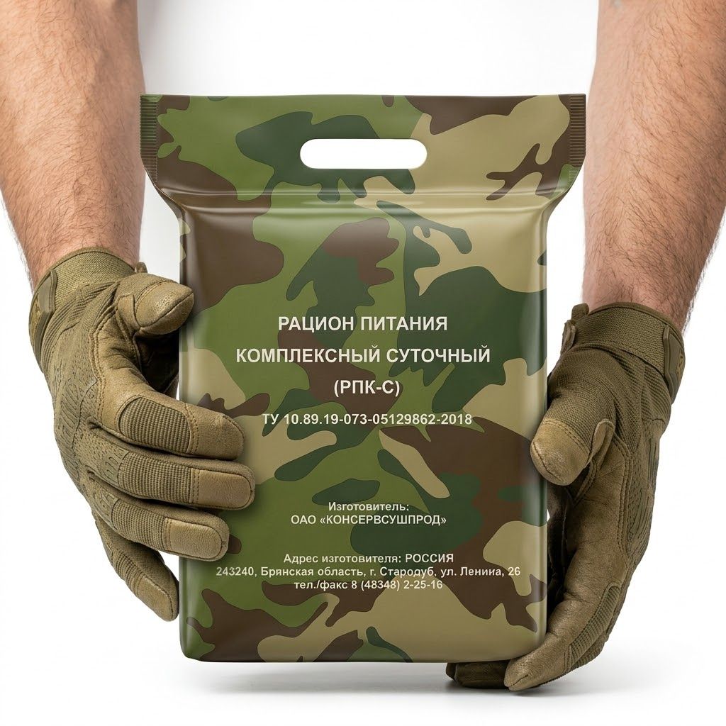 Сухой паек суточный РПК-С  с доставкой по России | BreadyФото 3