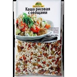 Каша рисовая с овощами "Здоровая еда" 100 г с доставкой по России и в Казахстан | Bready