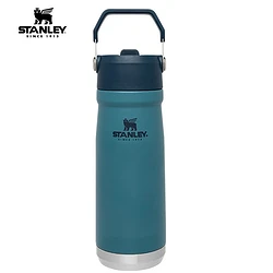 Термобутылка STANLEY THE ICEFLOW™ FLIP STRAW WATER BOTTLE, 650 ml, 10-09992-073, цвет Lagoon с доставкой по России и в Казахстан | BreadyФото 5