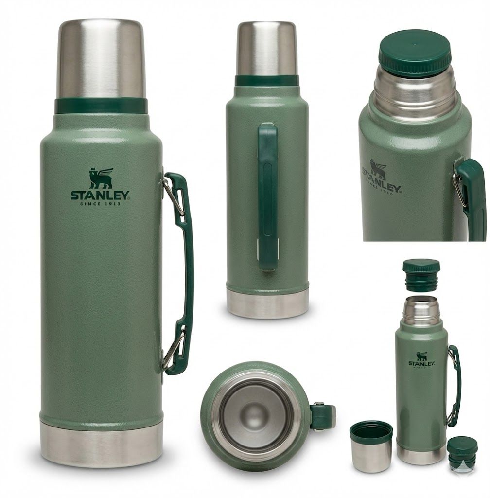 [Дисконт] Термос STANLEY CLASSIC 10-12417-001 темно-зеленый 1,4L с доставкой по России | BreadyФото 0