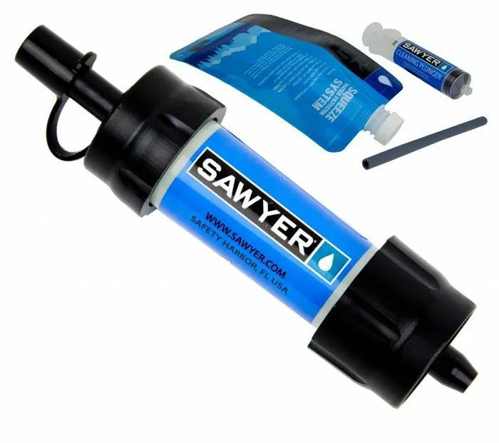 Фильтр для воды Sawyer MINI filter (синий) с доставкой по России и в Казахстан | Bready