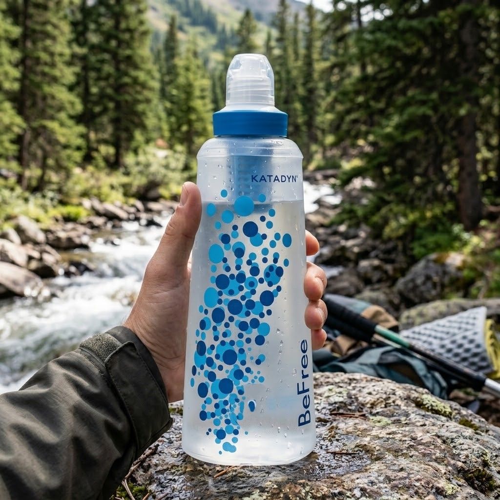Фильтр для воды Katadyn BeFree Катадин Бифри 0.6 L (Blue) с доставкой по России | BreadyФото 4