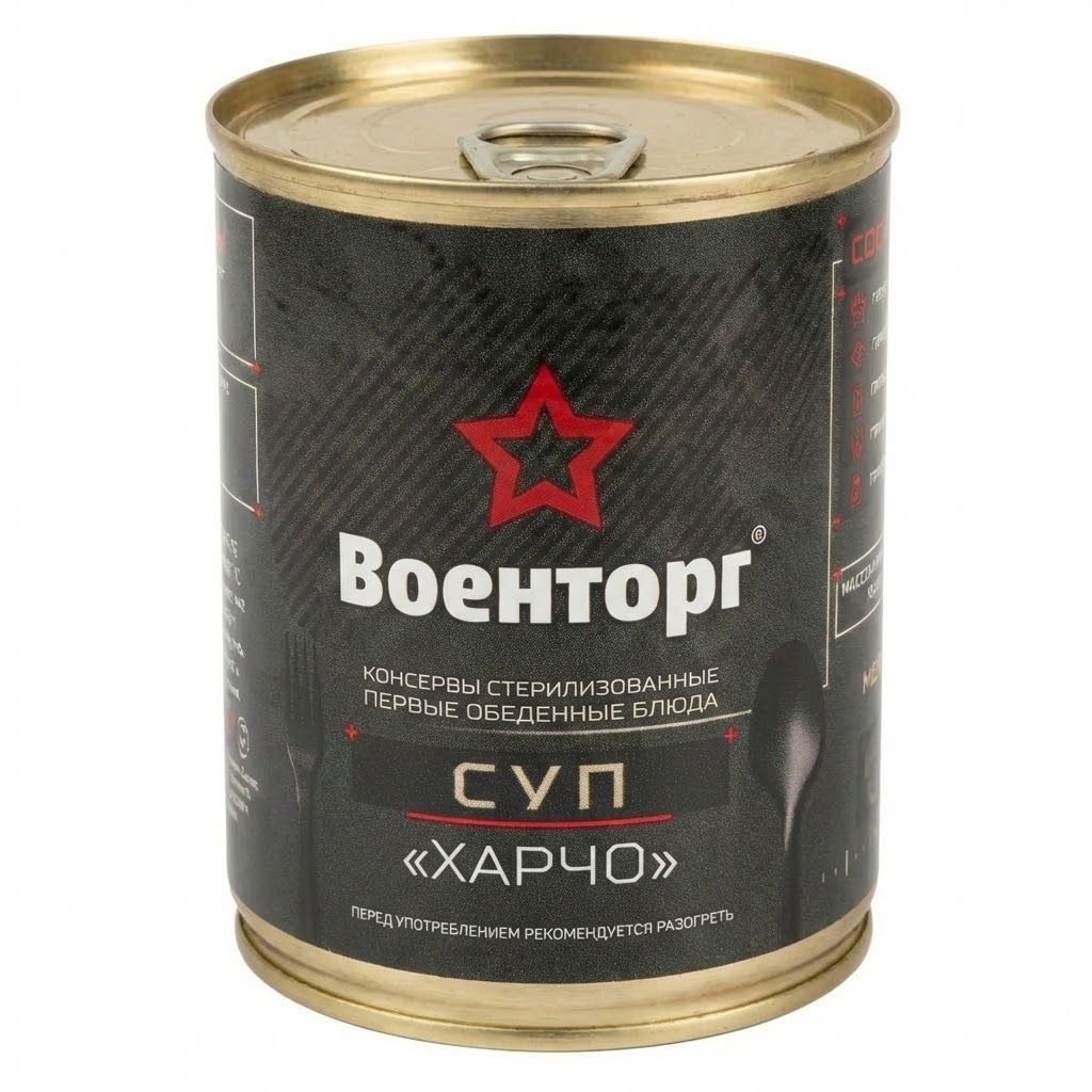 Суп "Харчо", ж/б 9, 360 г (Военторг) с доставкой по России | BreadyФото 0