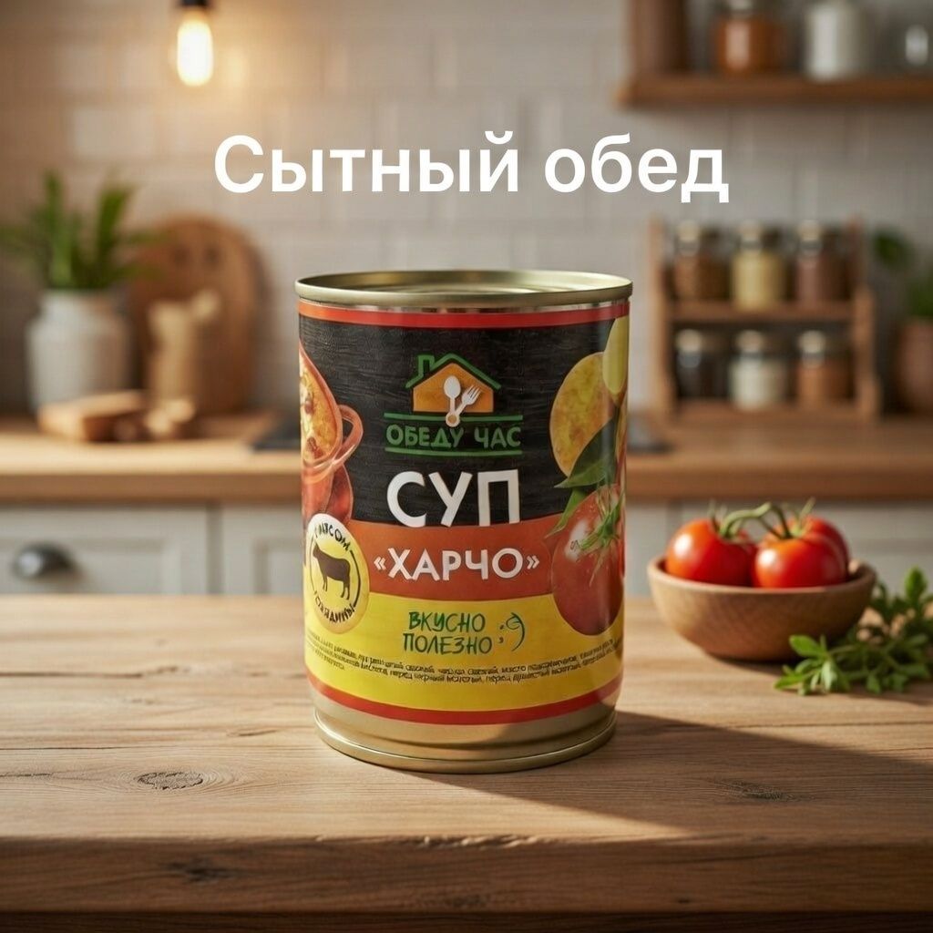 Суп "Харчо", ж/б 9, 360 г (Обеду час) с доставкой по России | BreadyФото 5