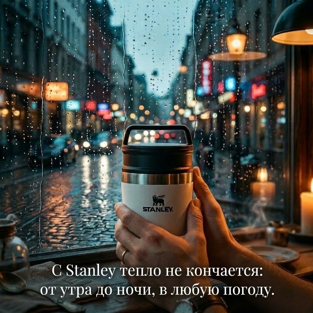 Термокружка Stanley Adventure Shortstack Travel Mug 235ml (белая) 10-02887-052 с доставкой по России | BreadyФото 6