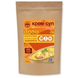 Крем-суп гороховый с копченостями гренками и мясом СПЕЦПИТ Крафт 60 гр.