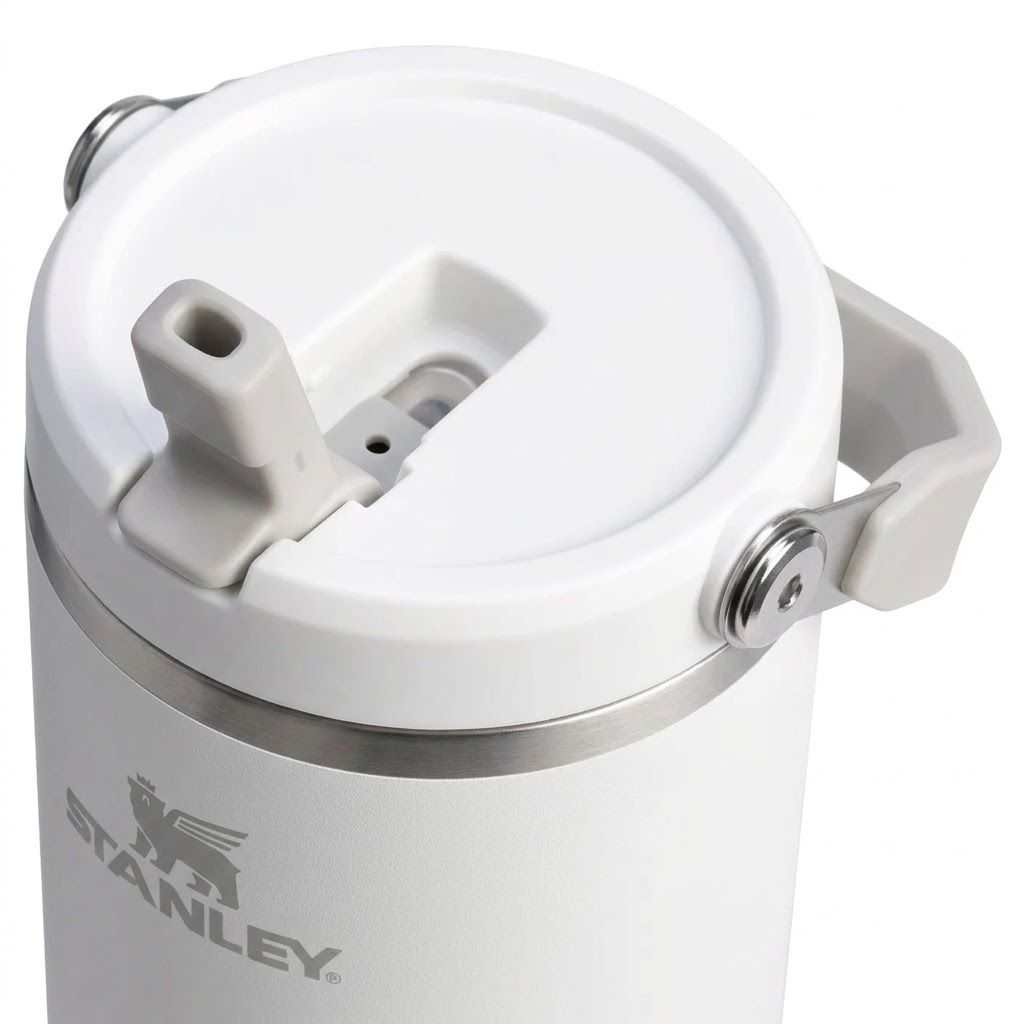Стакан IceFlow Flip Straw Tumbler STANLEY, 887 ml, 10-09993-603 (цвет Frost) с доставкой по России | BreadyФото 3