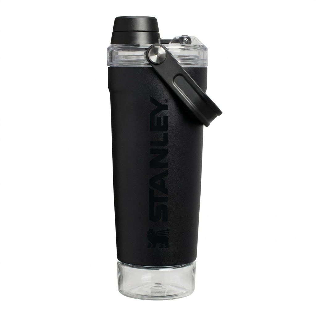 Термобутылка STANLEY The Activate Shaker Bottle 591 ml (10-13312-001) black 2.0 черный с доставкой по России | BreadyФото 0