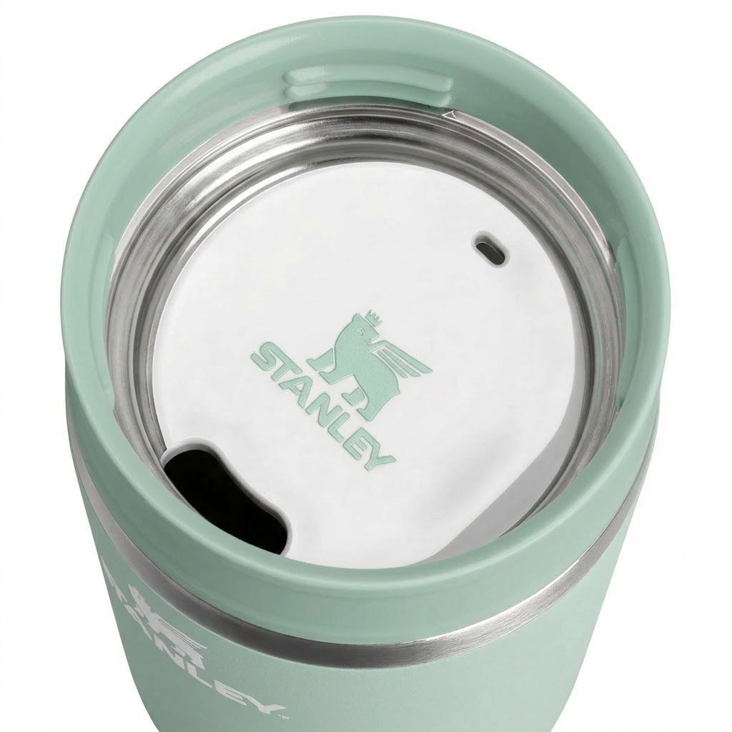 Термокружка Stanley Adventure Shortstack Travel Mug 354ml (мятный) 10-13322-005 с доставкой по России | BreadyФото 3