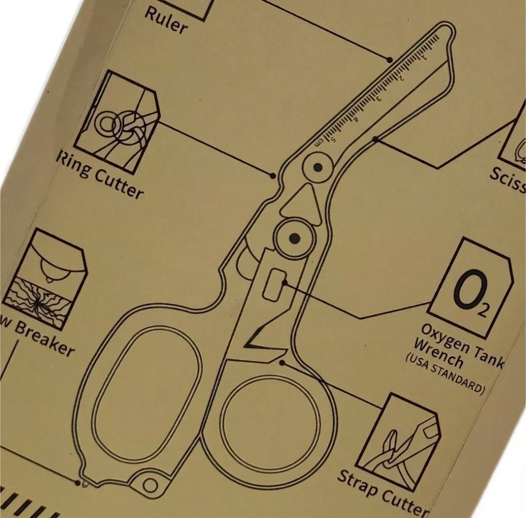 Ножницы тактические (мультитул) RHINO Rescue 6в1 PZBJ0064 с доставкой по России | BreadyФото 11