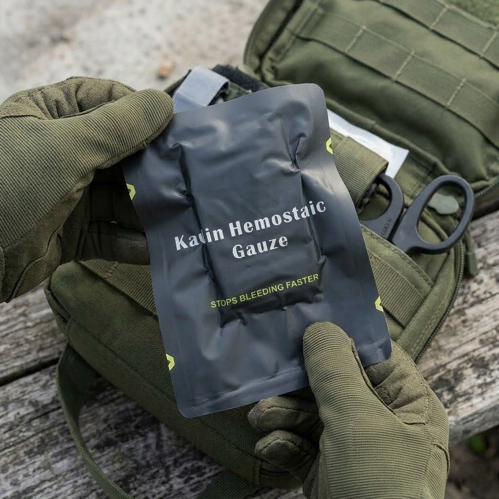 Бинт Каолин hemostatic Gauze 7,5x370 см с доставкой по России | BreadyФото 4