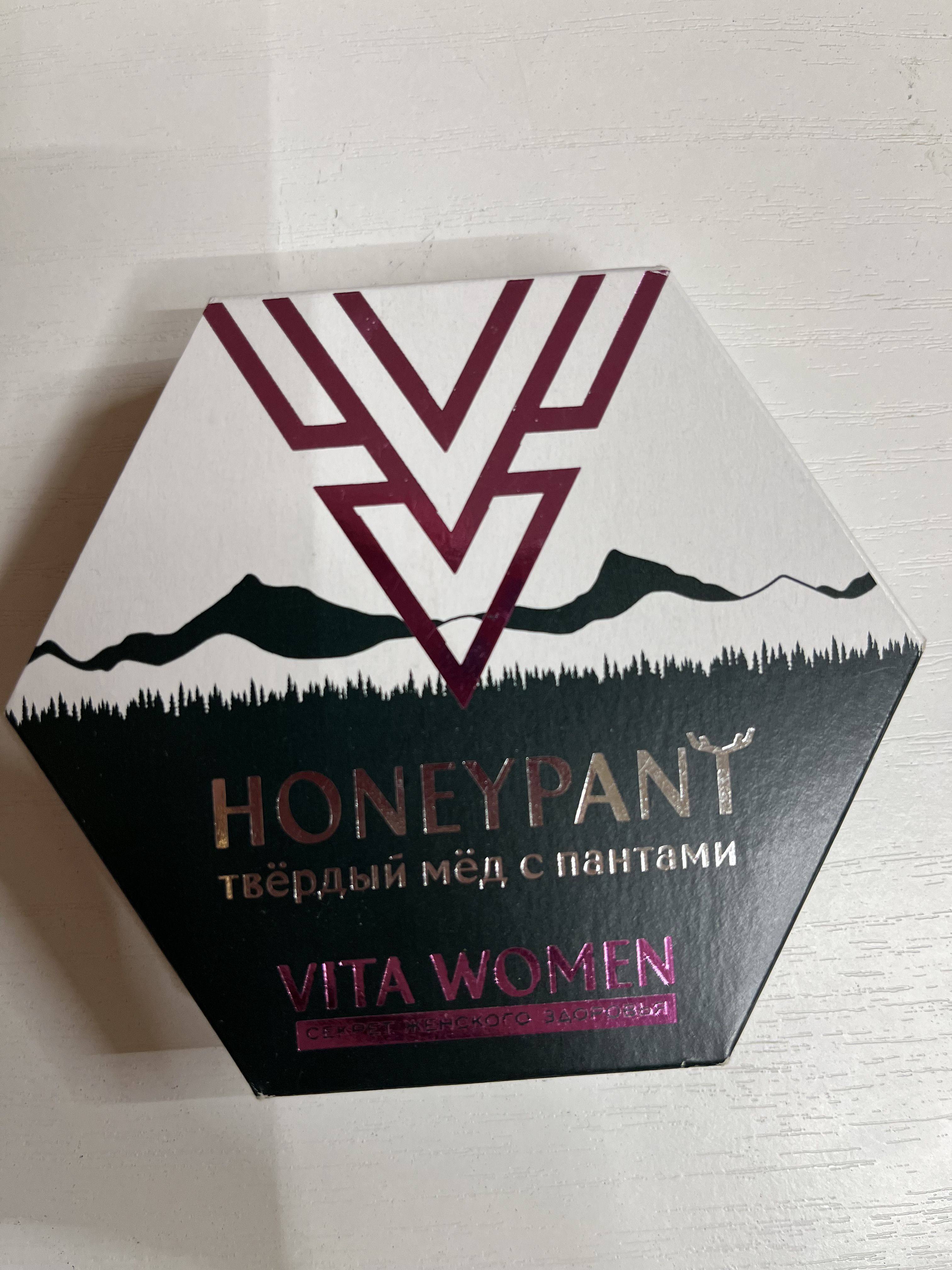 Твердый мед с пантами Vita Women 36 гр. Honey Way с доставкой по России и в Казахстан | BreadyФото 0