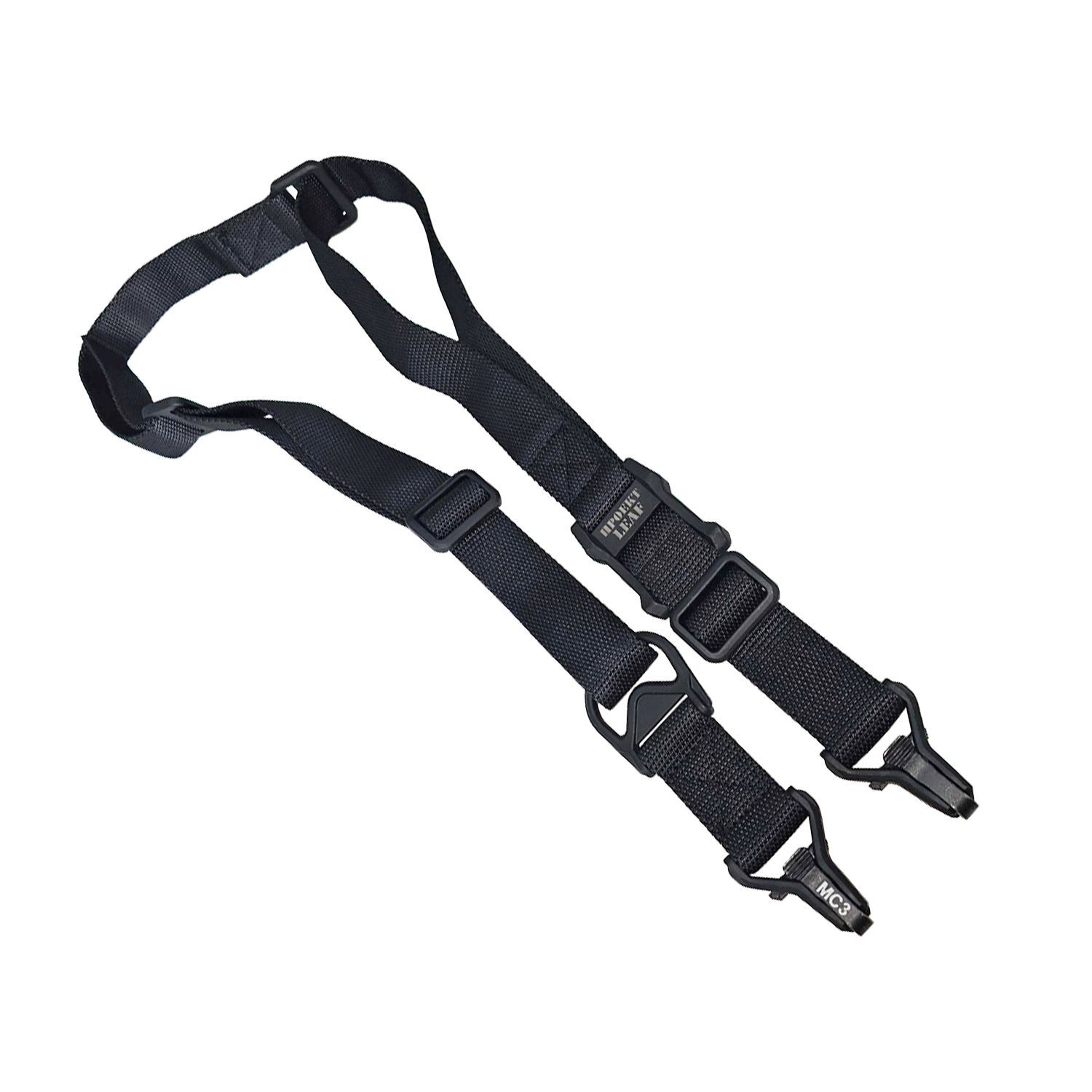 Оружейный ремень МС3 LEAF черный 1-2х точечный с доставкой по России | BreadyФото 0