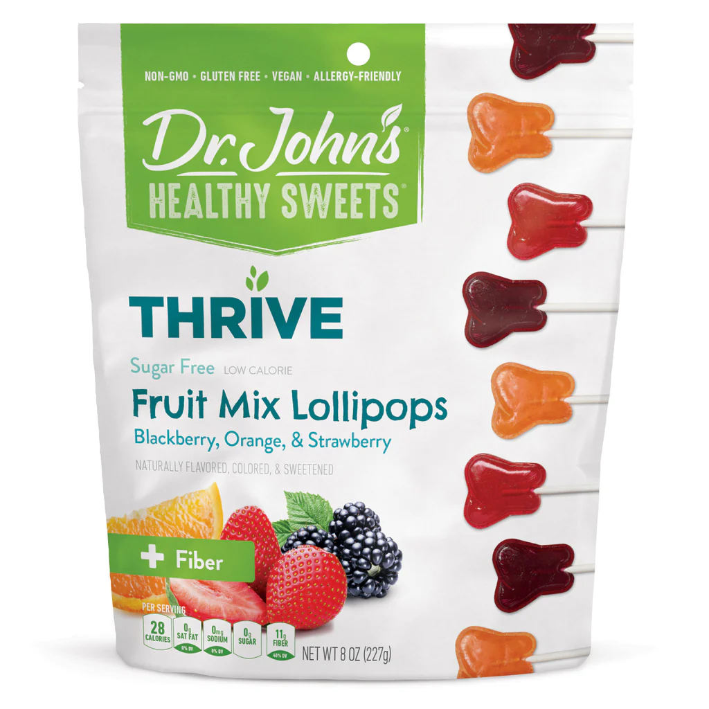 Леденцы в форме зуба THRIVE Fruit Mix DR.Johns с доставкой по России и в Казахстан | BreadyФото 0