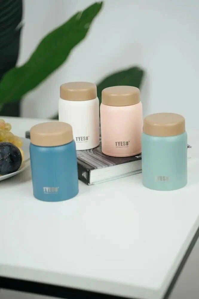Термос для еды Tyeso Vacuum Insulated Food Jar TS-8765A (мятный) с доставкой по России | BreadyФото 9