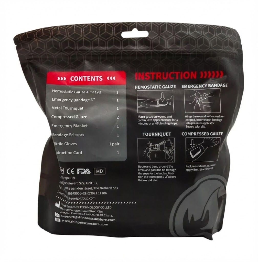 Комплект для остановки кровотечений Rhino Rescue Bleeding Control Kit CP0006 с доставкой по России | BreadyФото 2
