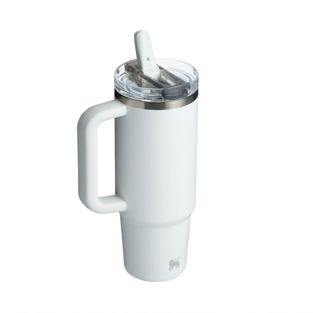 Термокружка STANLEY The Quencher ProTour Flip Straw Tumbler 887 ml (мороз frost), 10-12981-009 с доставкой по России | BreadyФото 3