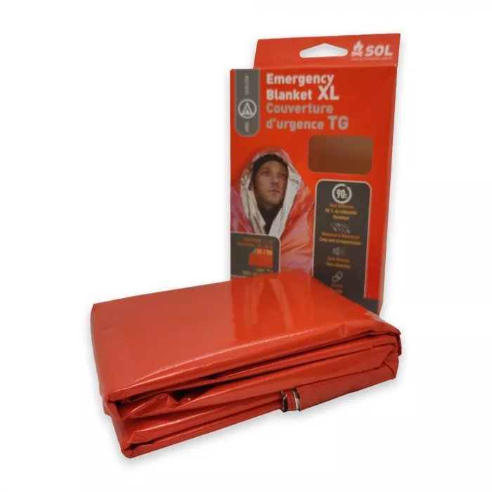 Одеяло выживания SOL Heatsheets 1-2 Person Emergency Survival Blanket с доставкой по России | BreadyФото 0