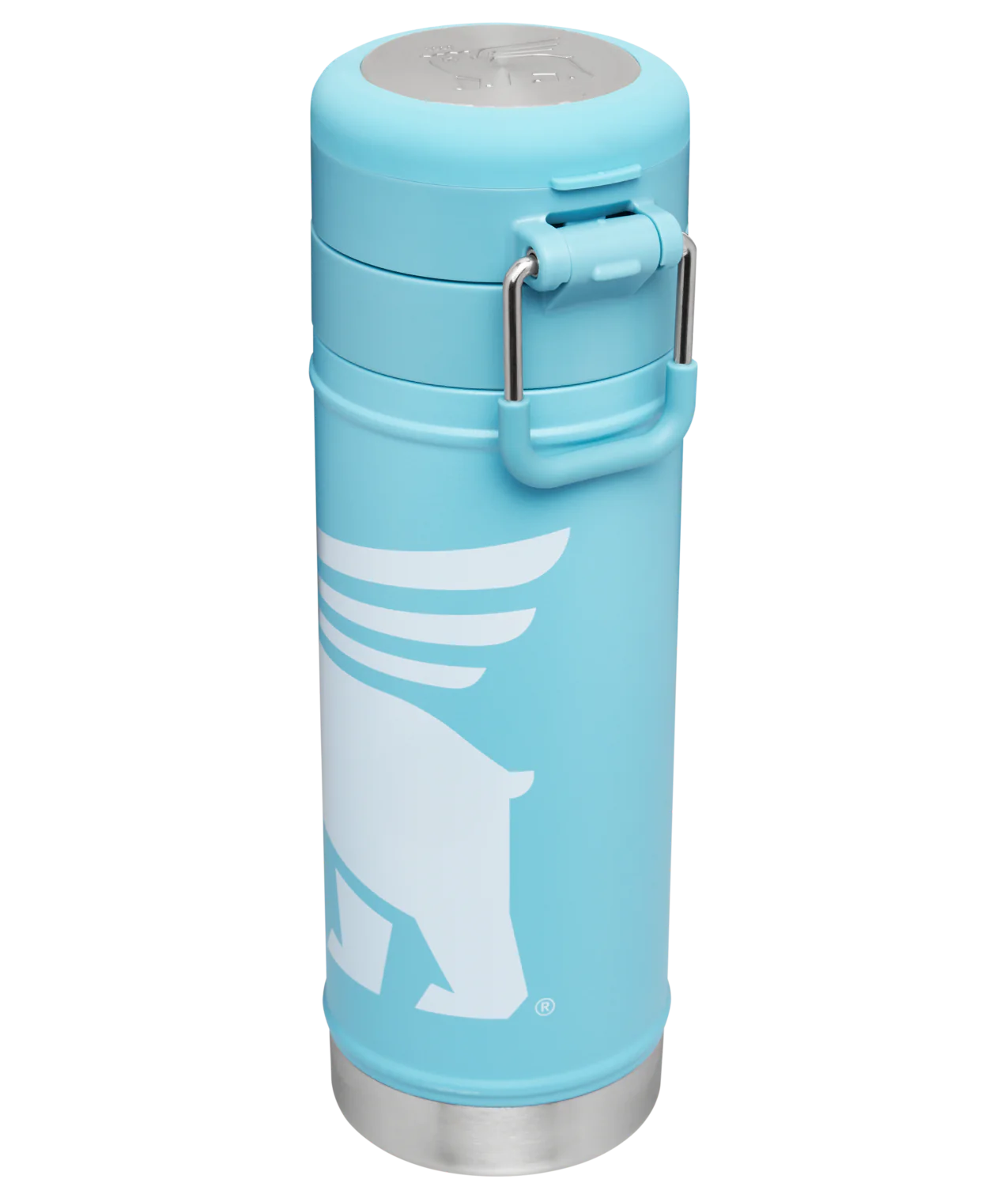 Термокружка STANLEY FlowSteady Big Bear Bottle 10-10822-031 голубая 0,5L с доставкой по России и в Казахстан | BreadyФото 2