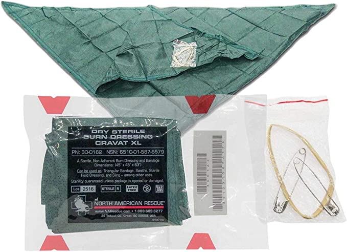 Сухая стерильная повязка для ожогов NAR Dry Sterile Burn Dressing Cravat XL с доставкой по России и в Казахстан | Bready