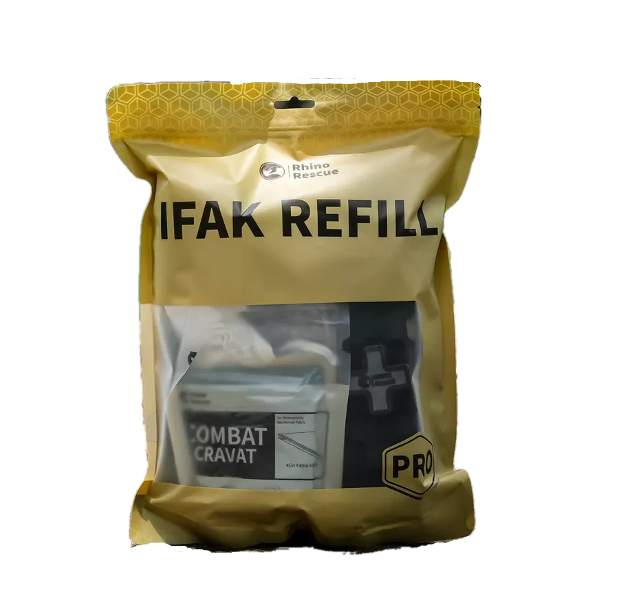 Видео Вложение в тактическую аптечку Rhino Rescue IFAK REFILL PRO (17 предметов) с доставкой по России | Bready