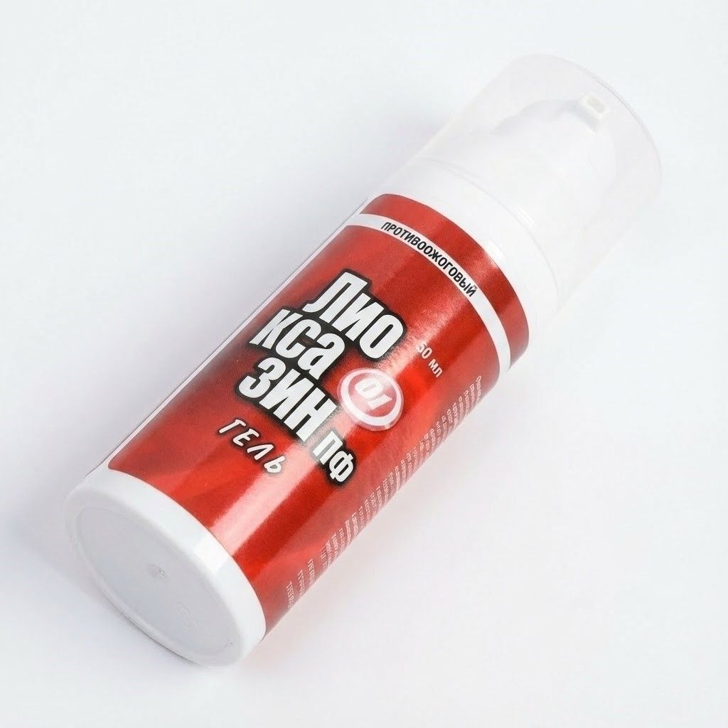 Лиоксазин ПФ гидрогель противоожоговый 50 мл с доставкой по России | BreadyФото 2