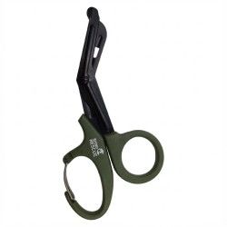 Ножницы тактические с карабином олива RHINO Rescue