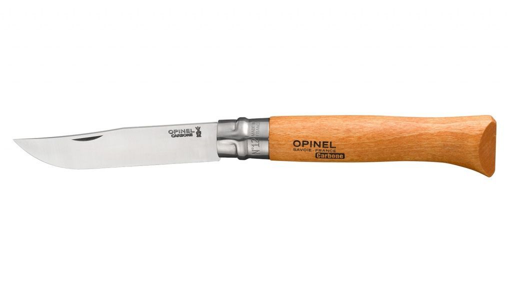 Нож складной Opinel №12 VRN Carbon Tradition с доставкой по России и в Казахстан | Bready