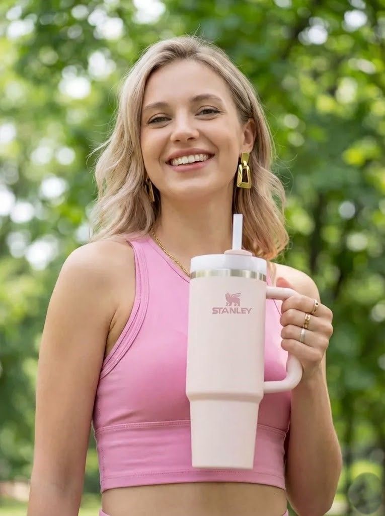 Термокружка STANLEY FLOWSTATE TUMBLER 10-11912-003-розовый кварц 887 ML с доставкой по России | BreadyФото 3