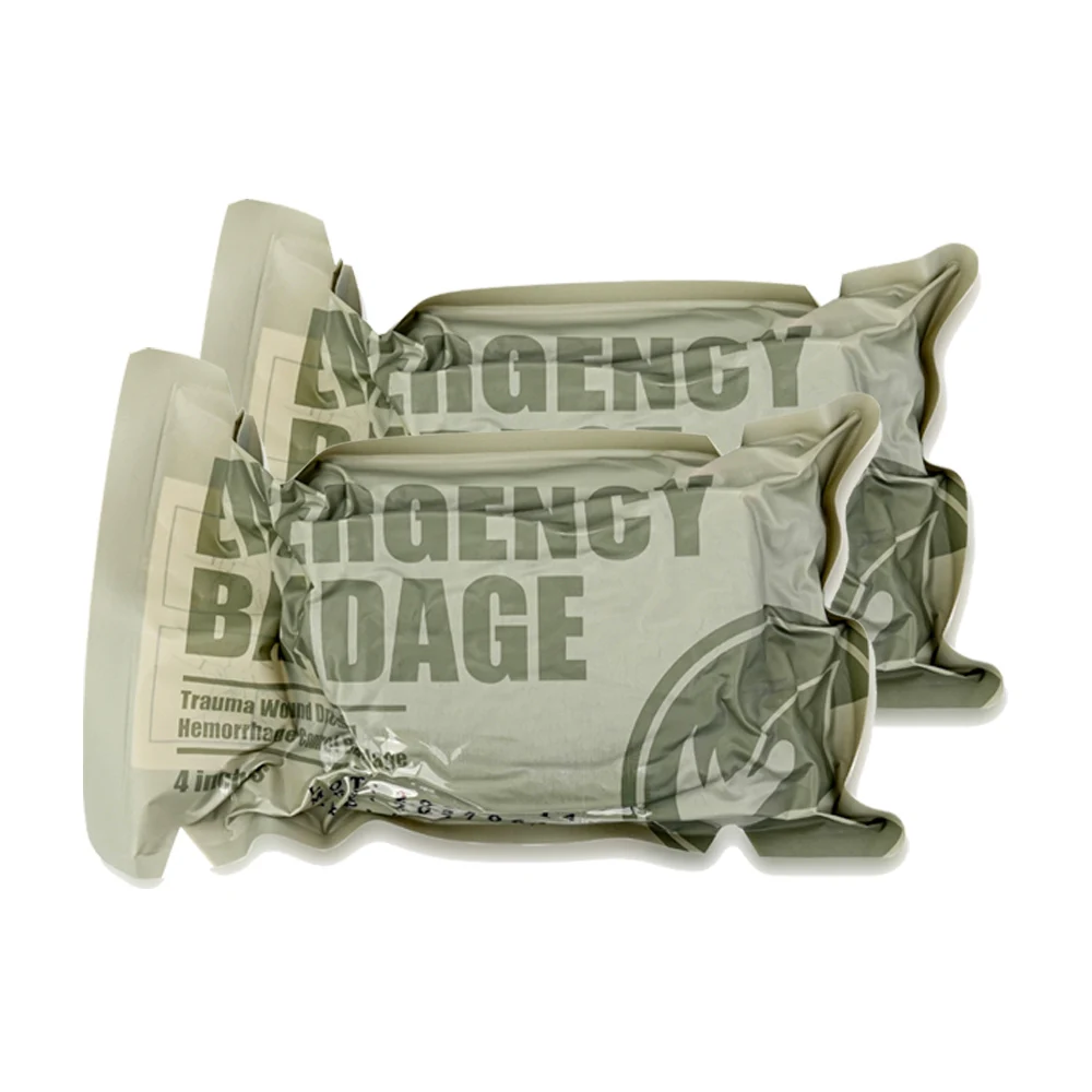 Компрессионный бандаж RHINO Rescue 4" (с аппликатором давления, 2 подушки) PZBD0052 с доставкой по России | BreadyФото 0