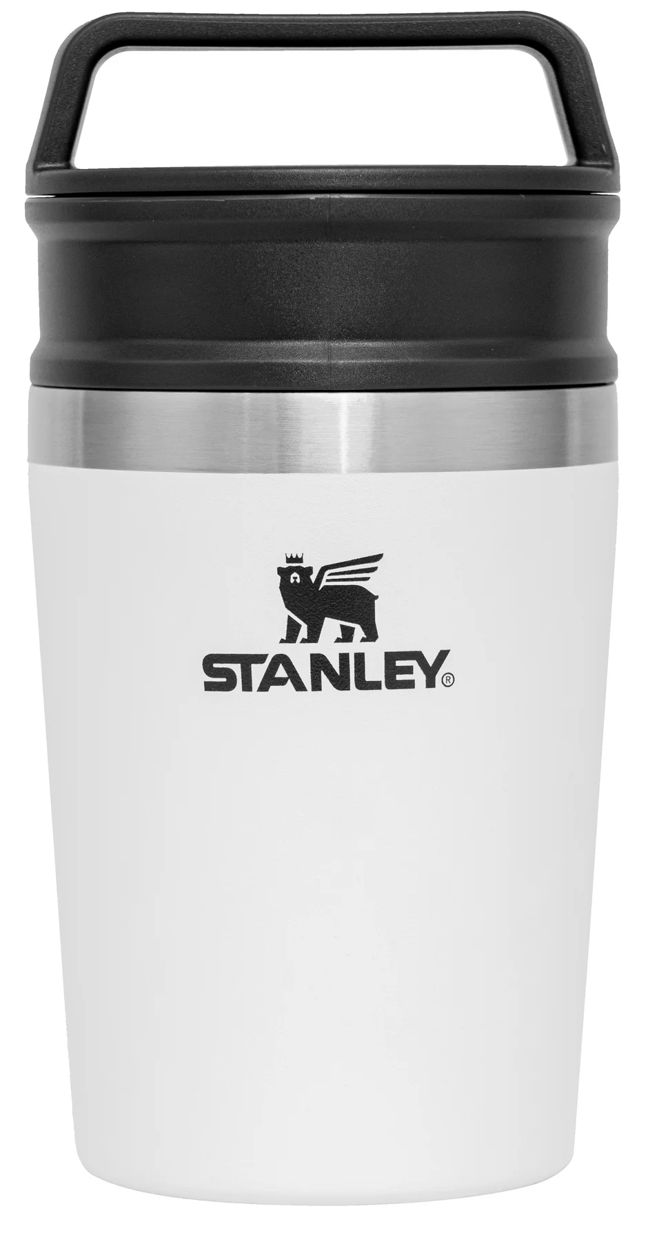 Термокружка Stanley Adventure Shortstack Travel Mug 235ml (белая) 10-02887-052 с доставкой по России и в Казахстан | BreadyФото 0