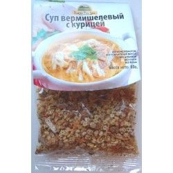 Суп вермишелевый с курицей "Здоровая еда" 60 г с доставкой по России и в Казахстан | Bready