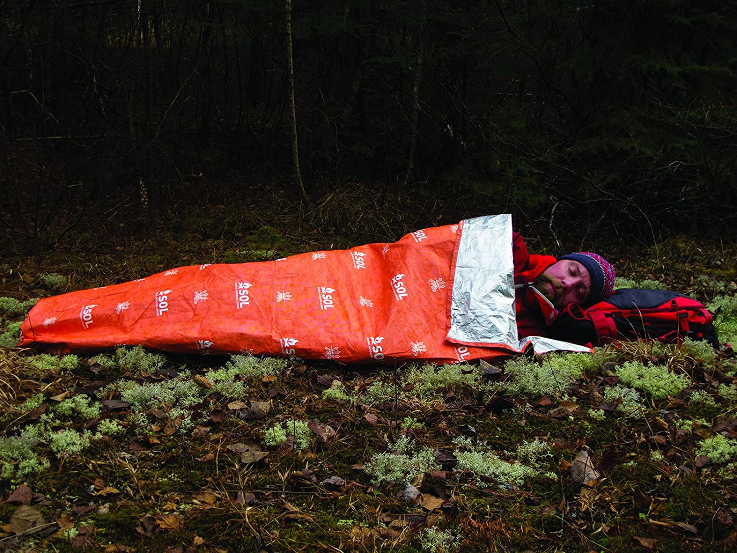 Спасательный спальный мешок дышащий SOL Escape Lite Bivvy с доставкой по России и в Казахстан | BreadyФото 0