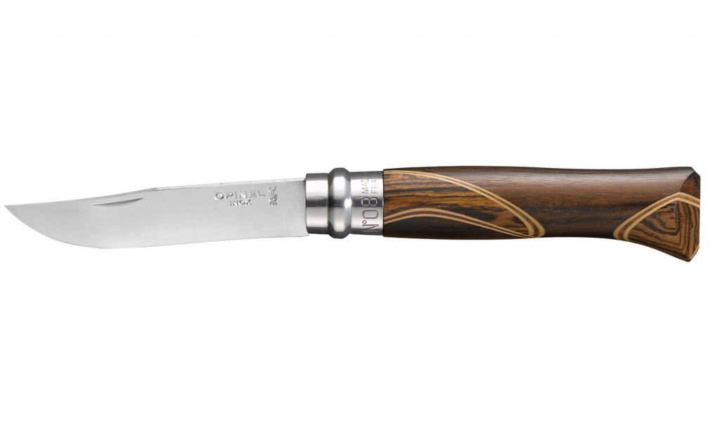 Нож складной Opinel №8 VRI Luxury Tradition Chaperon в подарочной упаковке с доставкой по России и в Казахстан | Bready