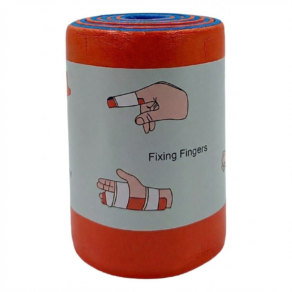 Шина иммобилизационная 11х72 (в рулоне) (оранжевая/синяя) с доставкой по России | BreadyФото 0