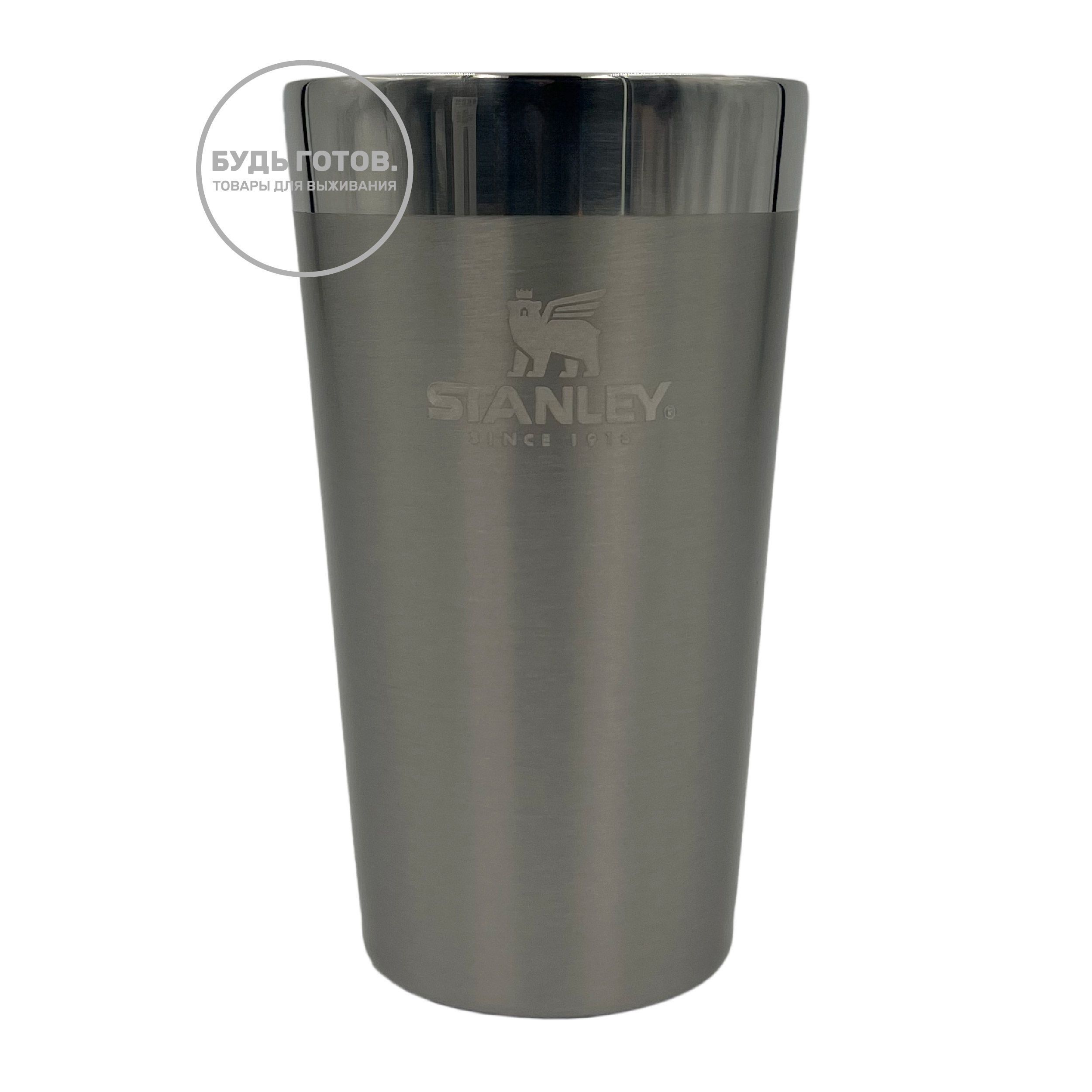 Пинта Beer Pint STANLEY Adventure 473 ml, 10-02282-337 (цвет стальной) с доставкой по России и в Казахстан | BreadyФото 0