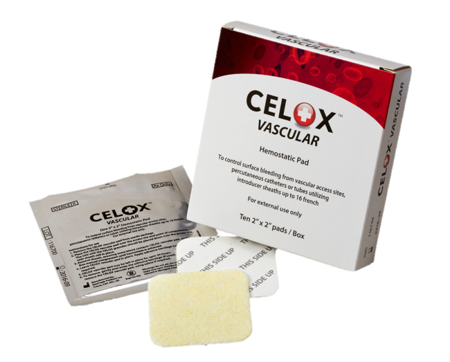 Кровоостанавливающая салфетка Celox Vascular 5x5 см с доставкой по России и в Казахстан | BreadyФото 0