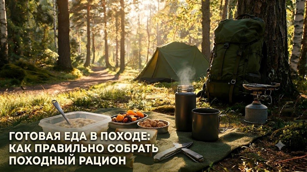 Готовая еда в походе на привале