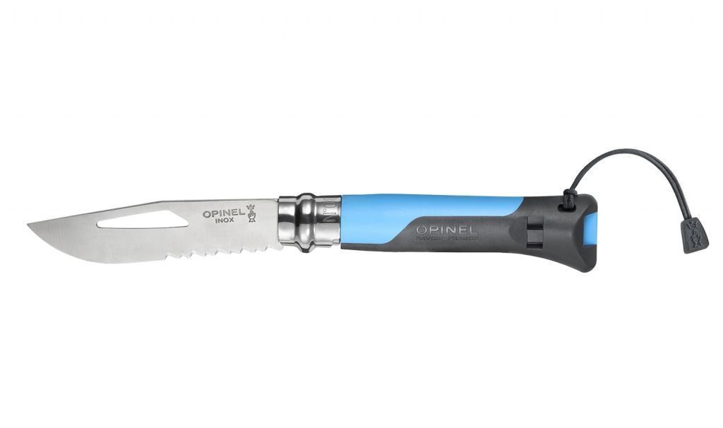 Нож складной Opinel №8 VRI  OUTDOOR Blue с доставкой по России и в Казахстан | Bready
