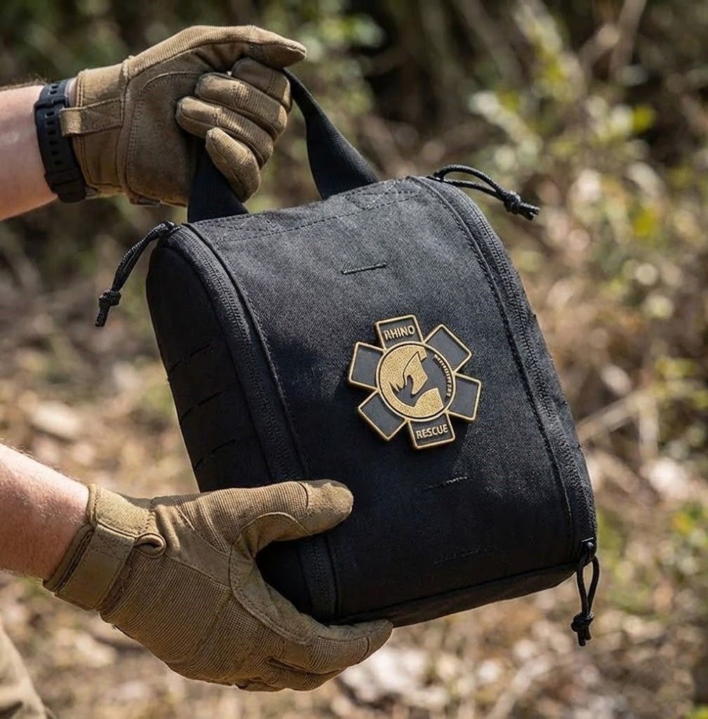 Тактическая аптечка RHINO Rescue IFAK QF-002M (чёрная) с доставкой по России | BreadyФото 5