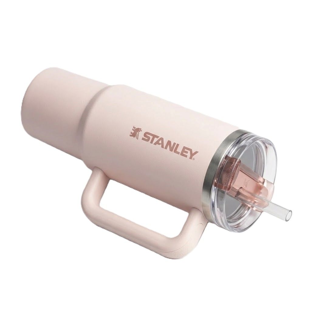Термокружка STANLEY The Quencher ProTour Flip Straw Tumbler 887 ml (розовый кварц rose quartz), 10-12981-007 с доставкой по России | BreadyФото 3