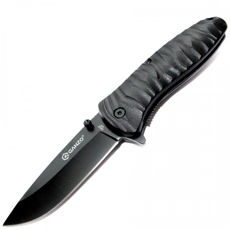 Нож Ganzo G622-B-1, черный с доставкой по России и в Казахстан | Bready
