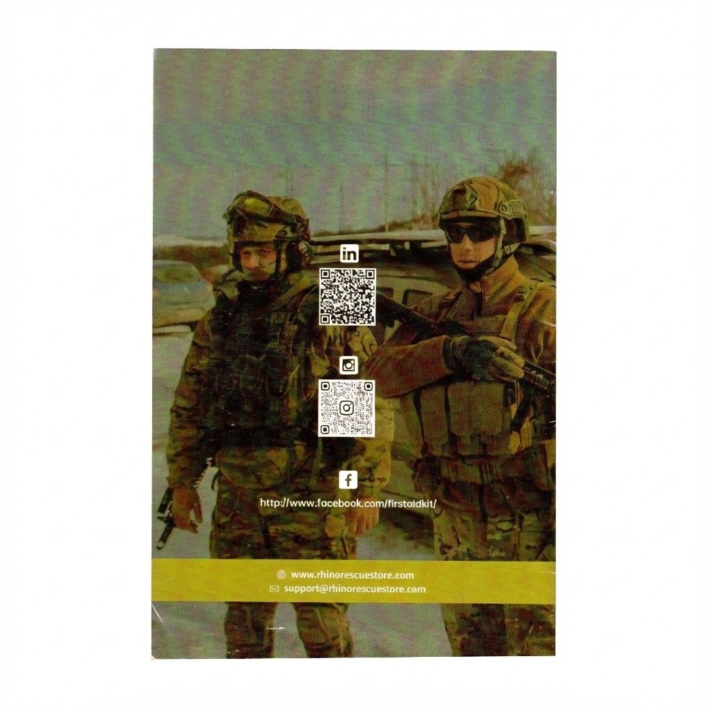 Инструкция по оказанию первой помощи в чрезвычайных ситуациях Rhino Rescue с доставкой по России | BreadyФото 1