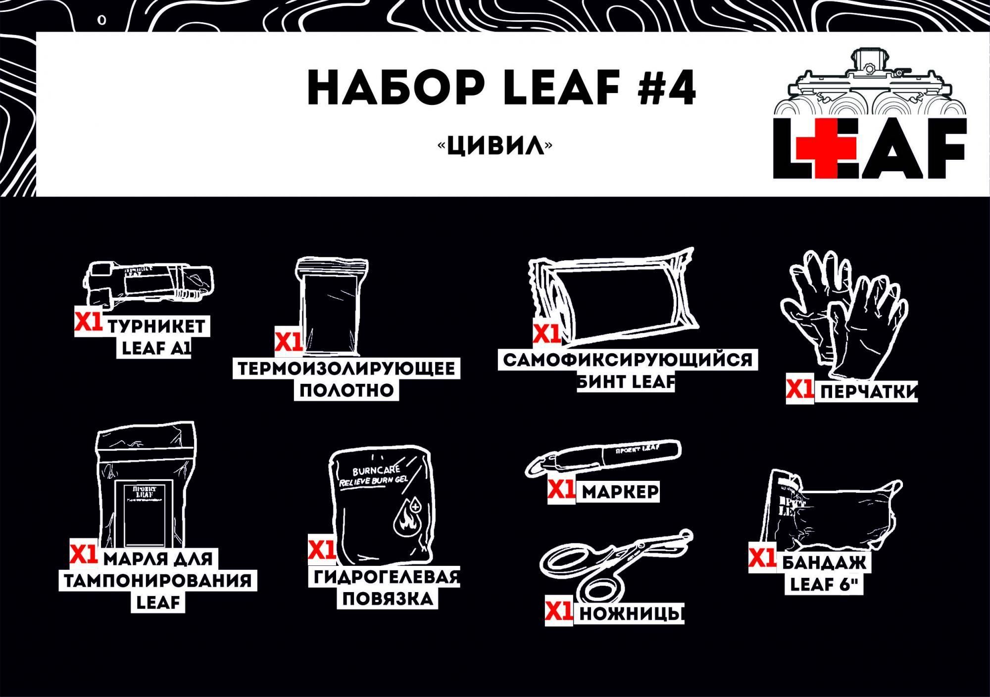 Набор №4 "Цивил" LEAF с доставкой по России | BreadyФото 0