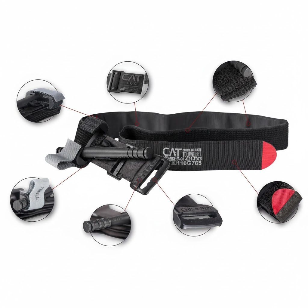 Жгут NAR Combat Application Tourniquet (CAT) Gen 7 с подсумком с доставкой по России | BreadyФото 2