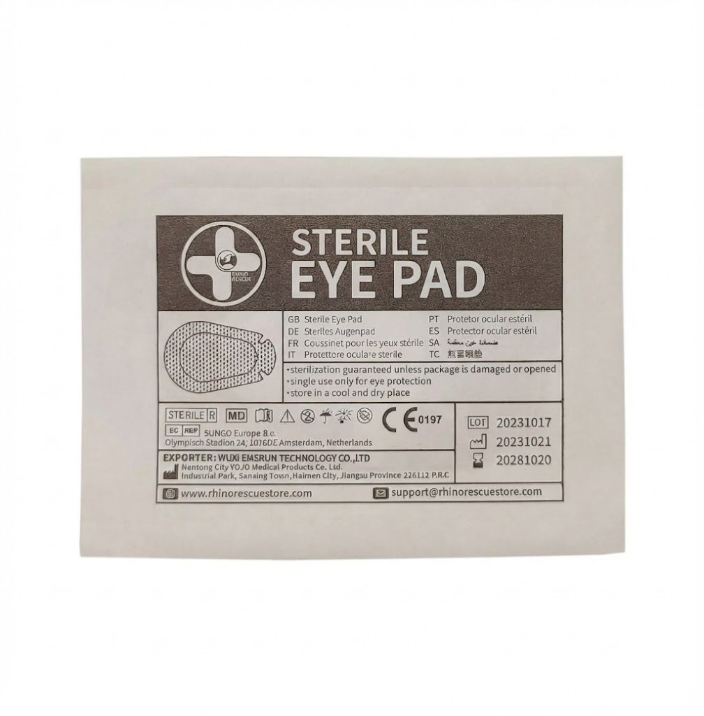 Стерильная накладка пластырного типа на глаз Sterile Eye Pad Rhino Rescue с доставкой по России | BreadyФото 0