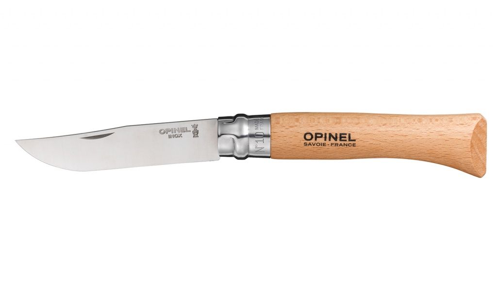 Нож складной Opinel №10 VRI Tradition Inox с доставкой по России и в Казахстан | Bready