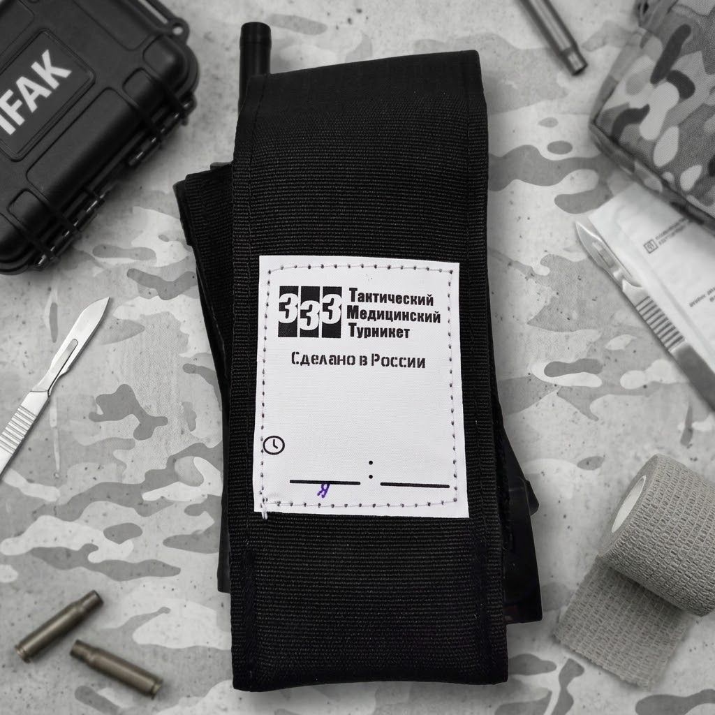 Тактический медицинский Турникет «333» (ТМТ «333») (чёрный) с доставкой по России | BreadyФото 3