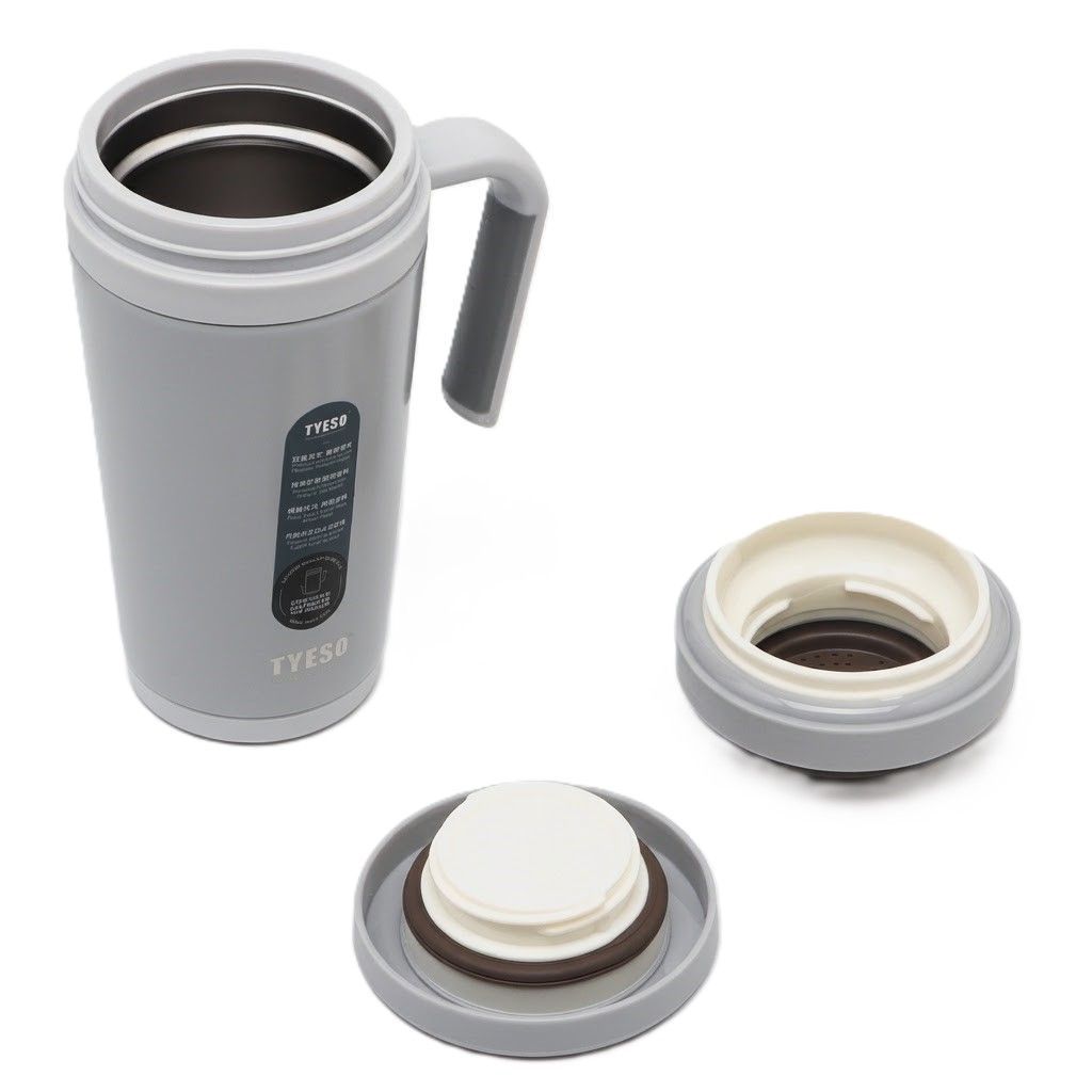 Термокружка Tyeso TS-8839 светло-серая 500ML с доставкой по России | BreadyФото 2